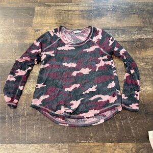 Camo Long Sleeve Women’s Shirt